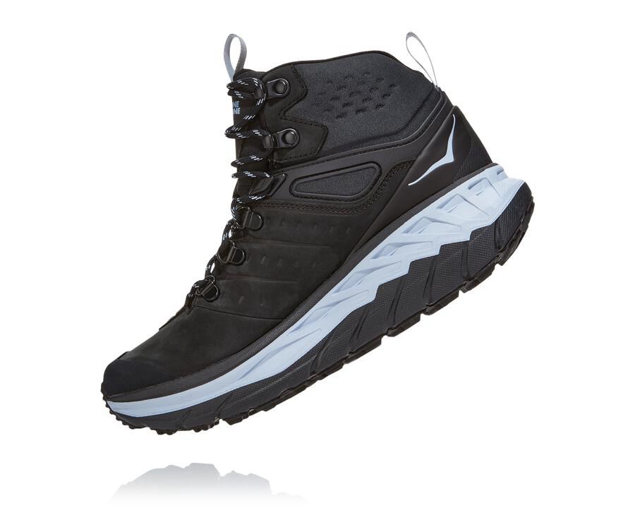 Hoka One One Vandresko Dame - Stinson Mid Gore-Tex - Sort - 438270YOU